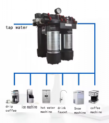 RO reverse osmosis system 500GDP 4 stages water purifier accept OEM and easy quick to install